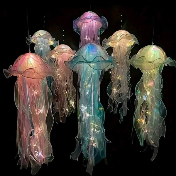 Hanging jellyfish