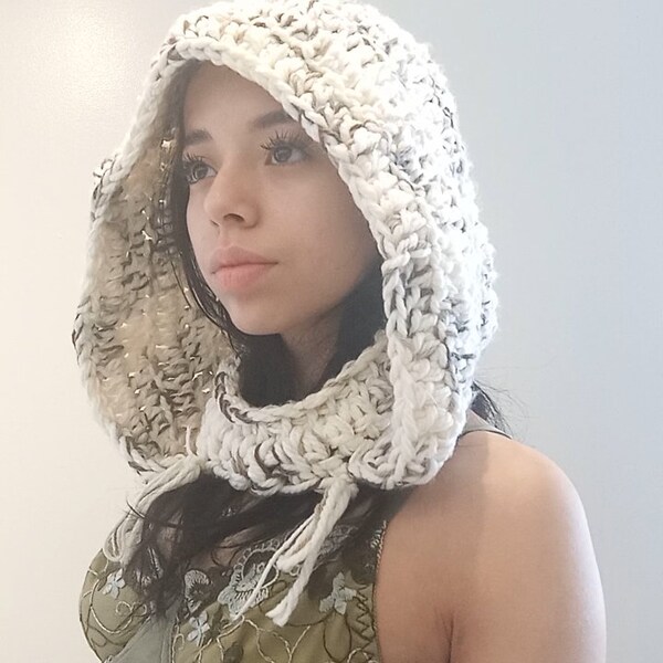 Crochet hood