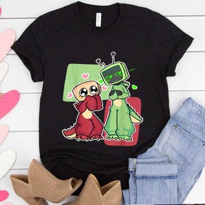 Vee And Shelly From Dandys World for Boys and Girls 2025 T-Shirt