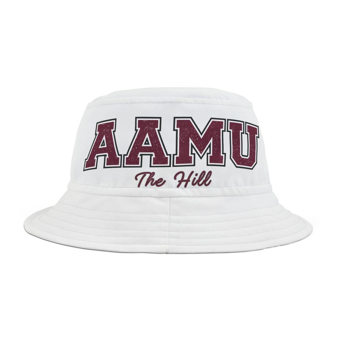 Alabama A M University the Hill Bucket Hat AAMU University Accessories AAMU Bulldogs HBCU Homecoming Etsy