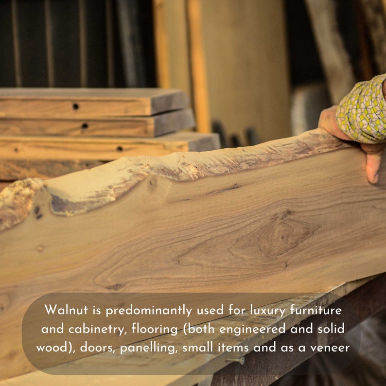 Live Edge Wood Wall Decor Boho Live Edge Rustic Shelf, Real Wood Home