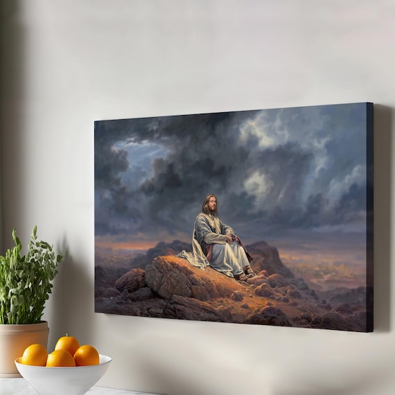 イエス・キリストの装飾壁アート、宗教的なモダンな壁装飾、宗教的な