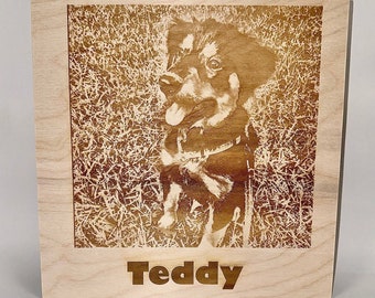 Personalized Wood Engraving