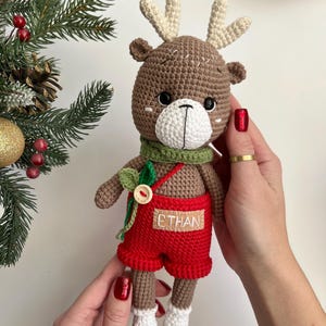Cozy Crochet Moose Stuffed Animal | Unique Amigurumi Gift