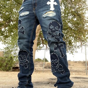 Drip Jeans Etsy