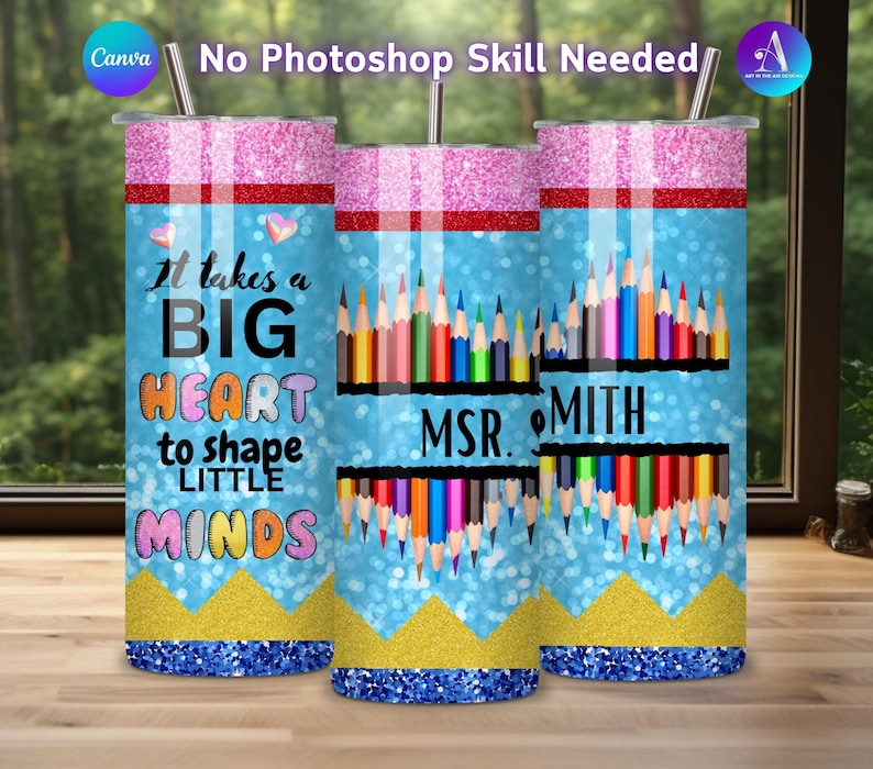 12x Canva Tumbler Mockup Bundle | Drag and Drop Canva Tumbler Template | Add Your Own Background | 20oz Mockup | 4 Backgrounds Included