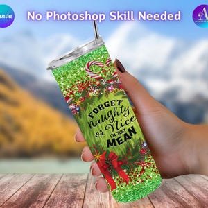 12x Canva Tumbler Mockup Bundle | Drag and Drop Canva Tumbler Template | Add Your Own Background | 20oz Mockup | 4 Backgrounds Included