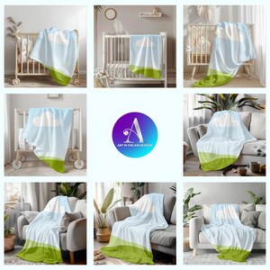 High-Quality Blanket Mockups for Canva template , just Drag and drop your designs and adjust the shadow , Including commercial use.