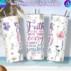12x Canva Tumbler Mockup Bundle | Drag and Drop Canva Tumbler Template | Add Your Own Background | 20oz Mockup | 4 Backgrounds Included