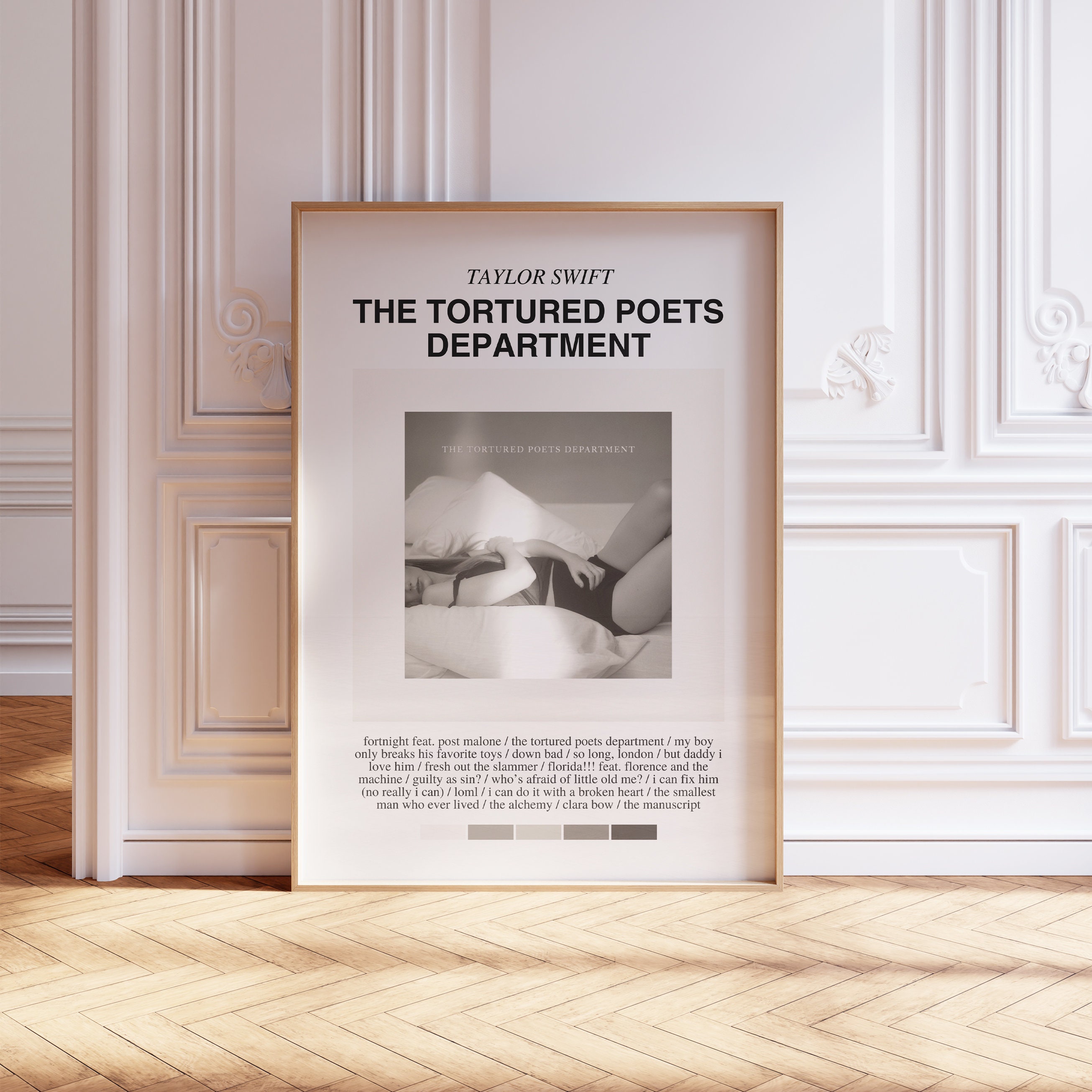 Discover The Tortured Poets Department Poster, TTPD Poster, Taylor New Album Poster