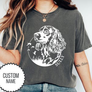 Boykin Spaniel Shirt, Custom Dog Shirt, Spaniel Mom Shirt, Boykin Spaniel Mom Shirt, Hunting Dog, Boykin Spaniel, Spaniel Dad, Bird Dog Gift