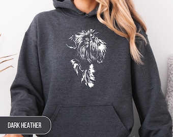 Griffon Belge Hoodie - Dog Lover Hooded Sweatshirt S - 5XL