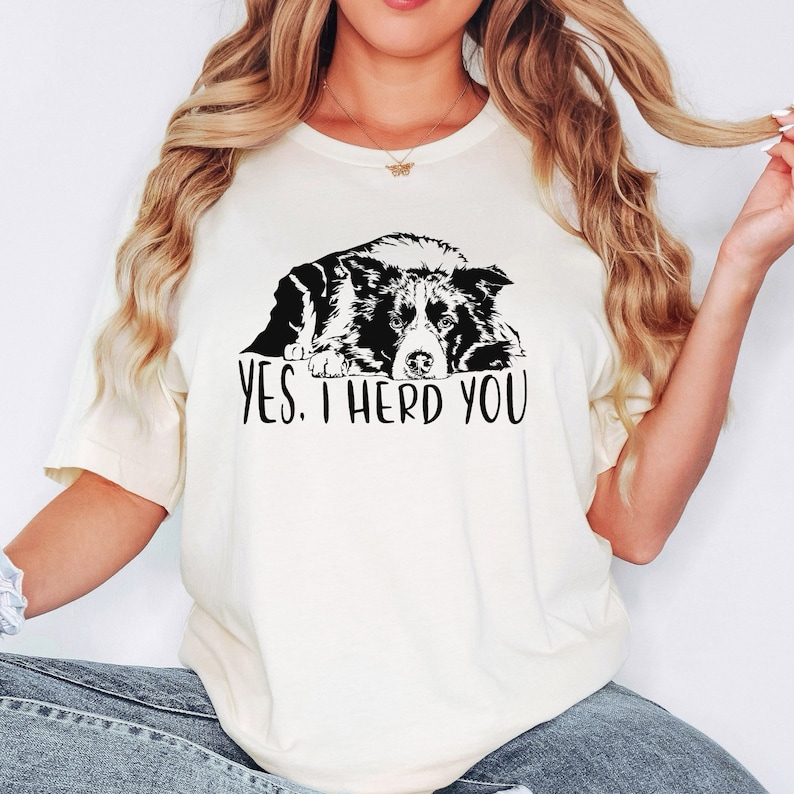 Funny Border Collie Unisex Shirt