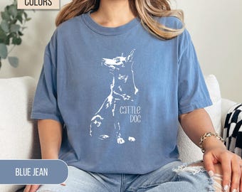 Cattle Dog Shirt, Heeler Mom Shirt, Heeler Shirt, Dog Mom Gift, Cattle Dog, Dog Dad Shirt, Blue Heeler Mom, Australian Cattle Dog, Dog Mom