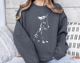 Heeler Sweatshirt, Blue Heeler Mama Gift, Heeler Mom Sweater, Dog Mom Crewneck, Cattle Dog, Blue Heeler, Dog Mom Gift, Australian Cattle Dog