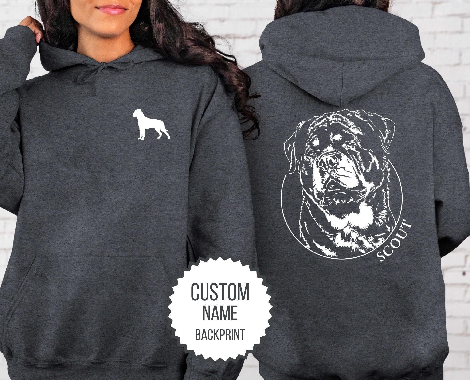 Rottweiler Sweatshirt - Etsy