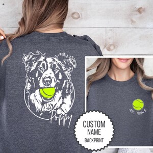 Border Collie Sweatshirt, Custom Dog Sweatshirt, Border Collie Mom, Just Throw it, Border Collie, Funny Dog Sweatshirt, Collie Mom Sweater
