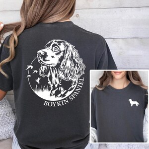 Boykin Spaniel Shirt, Hunting Dog Shirt, Bird Hunting Tee, Boykin Spaniel Dad, Boykin Spaniel, Bird Dog Shirt, Dog Dad Gift, Spaniel Mom