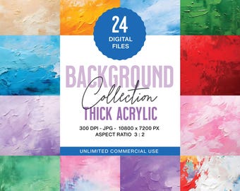 Acrylic Paint Texture Backgrounds: High-Res JPGs for Commercial Use | 10800 × 7200 px