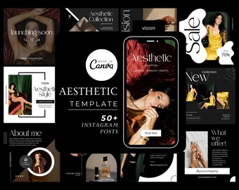 Plantillas de Instagram de Canva: más de 50 plantillas estéticas para moda y branding