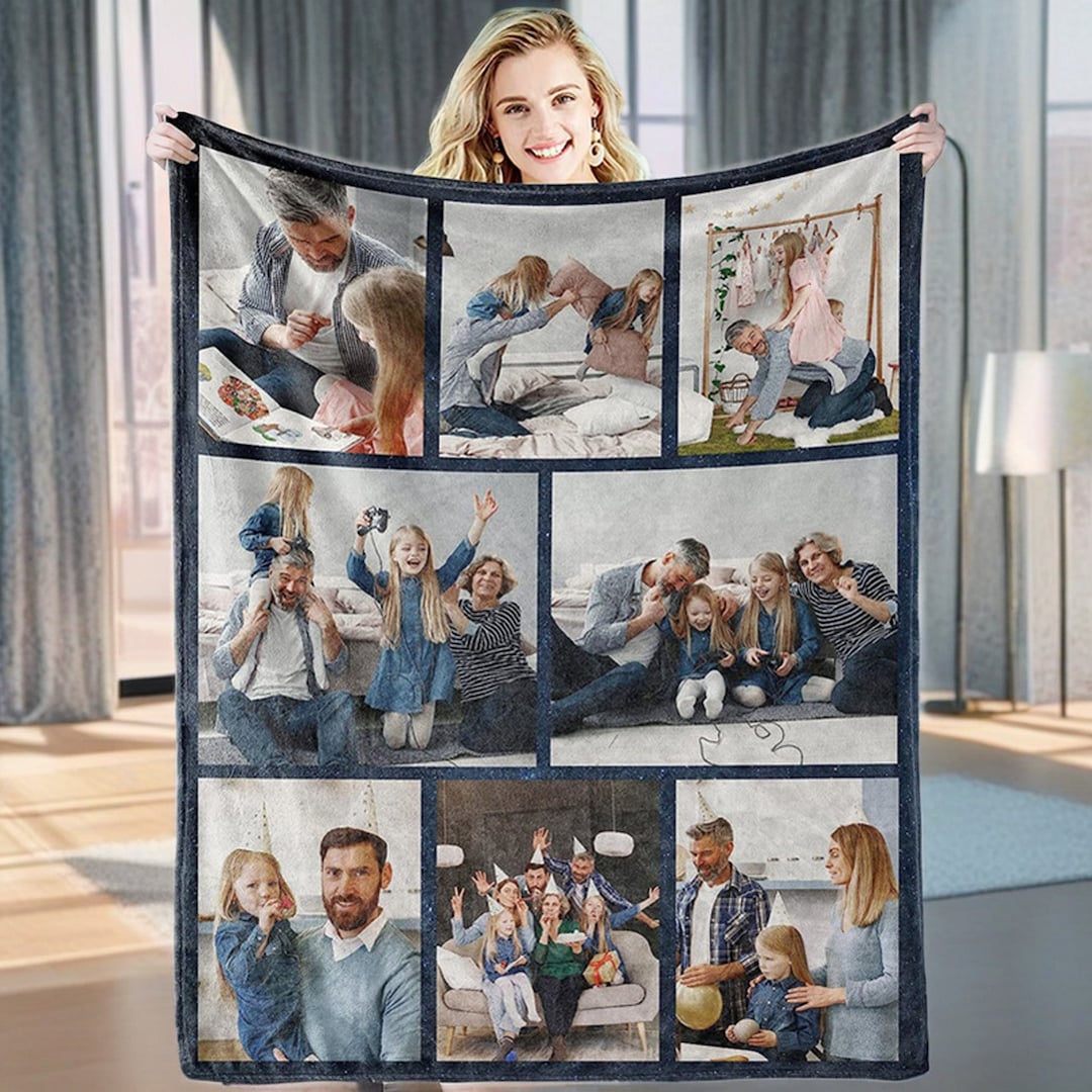 Personalized Gift For Father's Day Blanket - Best Gift From Son/ Daughter To Dad