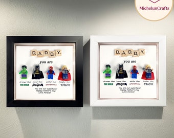 Superhero Dad Gift, Fathers Day Gift, Super Dad, New Dad Gift, Gift For Dad, Dad Present, Handmade Dad Birthday Gifts, Gift For Him