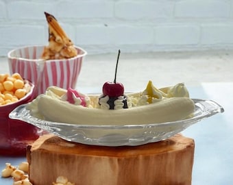 Espositore finto gelato Banana Split