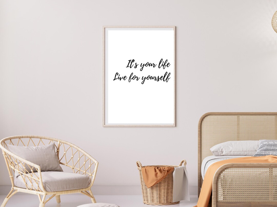 Printable Quote, Posters, Quote Wall Art, Quotes, Black and White ...