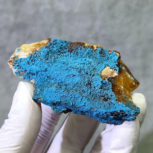 Rough Blue Shattuckite, Raw Shattuckite from from Congo, Shattuckite Crystal Specimen, Shattuckite Mineral