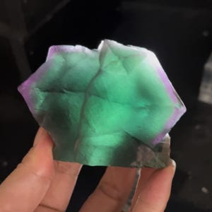 Purple Octahedral Fluorite, Fluorite Mineral Specimen from Zhejiang Province, China, Octahedral Fluorite Collection
