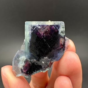 Purple Phantom Fluorite Specimen from Inner Mongolia, China, Fluorite Mineral Specimen, Fluorite Collection