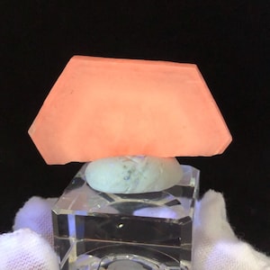 Pink Fluorescent Calcite Specimen from Fujian, China, Pink Thousand Layer Calcite, Mineral Specimen Collection
