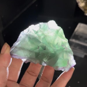 Purple Octahedral Fluorite, Fluorite Mineral Specimen from Zhejiang Province, China, Octahedral Fluorite Collection