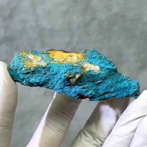Rough Blue Shattuckite, Raw Shattuckite from from Congo, Shattuckite Crystal Specimen, Shattuckite Mineral