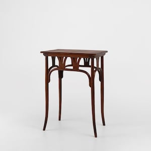 Art Nouveau Side Table in Bentwood by J. & J. Kohn, Austria, 1890s