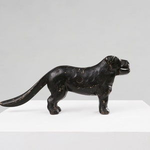 Antique Cast Iron Dog Nutcracker, 1900s