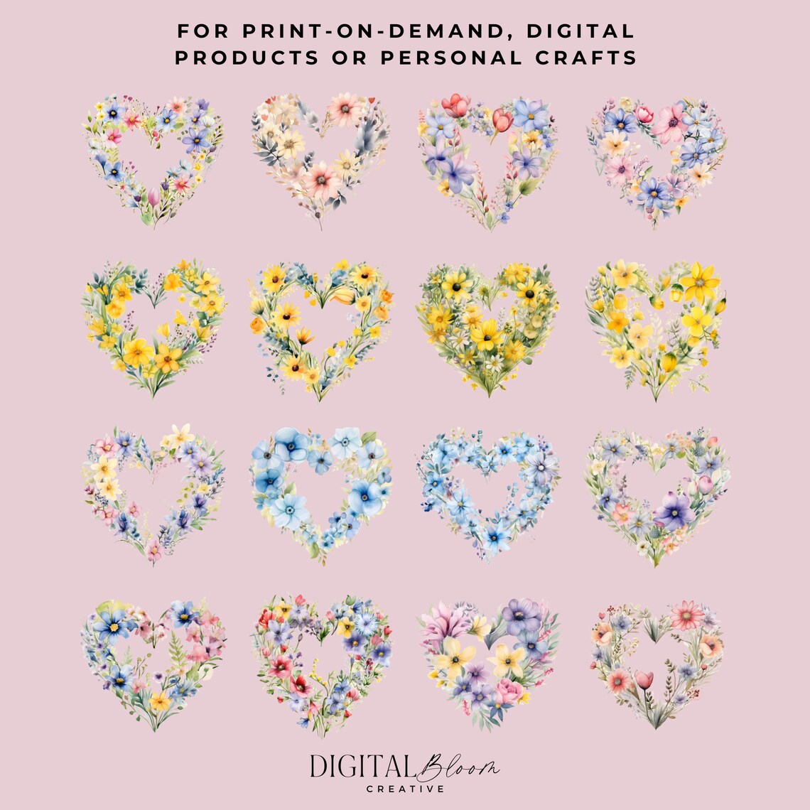 Heart Wreath Clipart PNG Greenery Frames Clip Art Floral Leaf ...