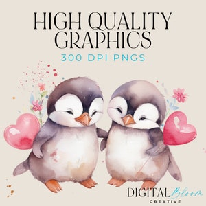 Watercolor Cute Animal Couples, Valentine, Spring, Bundle, Clipart for ...