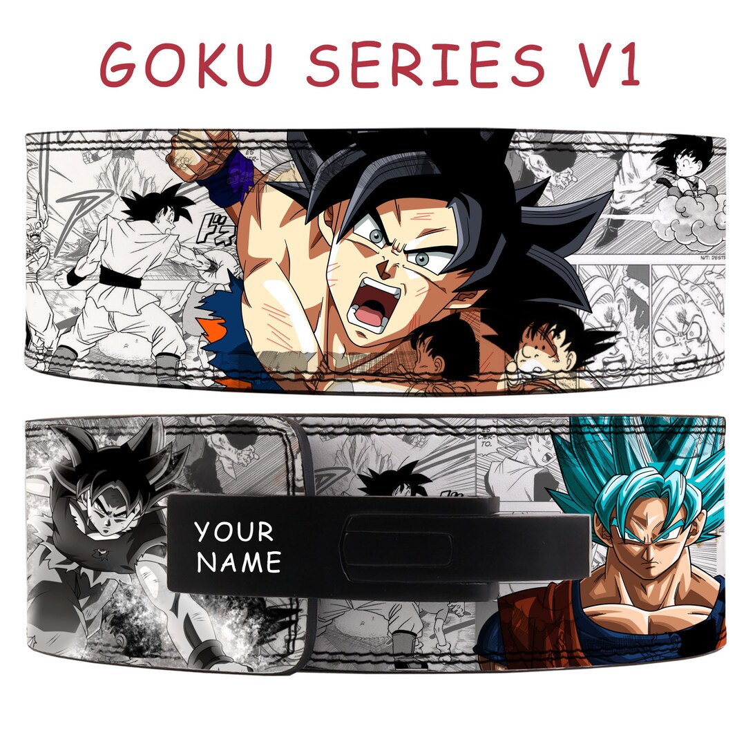 Goku Anime Lever Lifting Belt Anime Powerlifting Belt anime Etsy