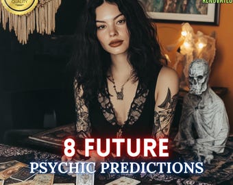 8 Future Psychic Predictions, 8 Tarot Card Reading, Future Reading, Future Tarot Reading, Future Psychic Reading, Detailed Future Reading