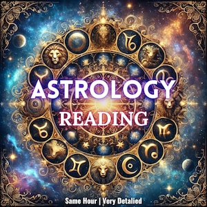 Astrology Reading, Personalized Astrology Chart Reading, Astrology Chart, Detailed Horoscope Reading, Detailed Astrology Reading, Astrology
