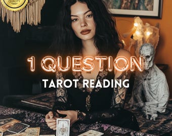 One Question Tarot Reading, Tarot Reading, Same Hour Tarot Reading, Detailed Tarot Reading, Fast Delivery Tarot Reading, Psychic Tarot