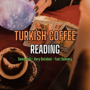 Coffee Horoscope, Turkish Coffee Horoscope, Turkish Coffee Cup Reading, Psychic Coffee Horoscope Reading, Detailed Coffee Horoscope