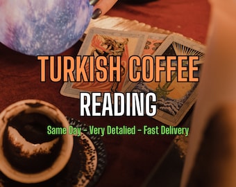 Kaffeehoroskop, türkisches Kaffeehoroskop, türkische Kaffeetassenlesung, psychische Kaffeehoroskoplesung, detailliertes Kaffeehoroskop