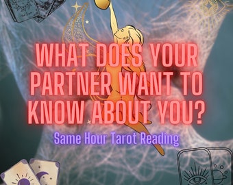 Was möchte dein Partner über dich wissen? Tarot-Lesung, Same Hour Tarot-Lesung, Schnelle Tarot-Lesung, Detaillierte Tarot-Lesung