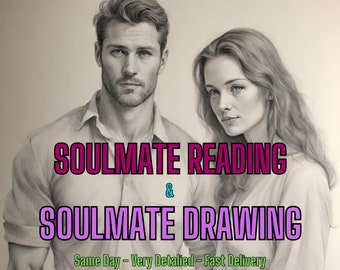 Soulmate Zeichnung, Soulmate Zeichnung, Tarot-Lesung, Soulmate-Lesung, Tarot-Lesung, Detaillierte Soulmate-Tarot-Lesung, Soulmate-Tarot-Lesung