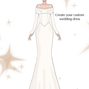 Personalized Reception Wedding Dress, Custom Made Wedding Dress, Boho ...