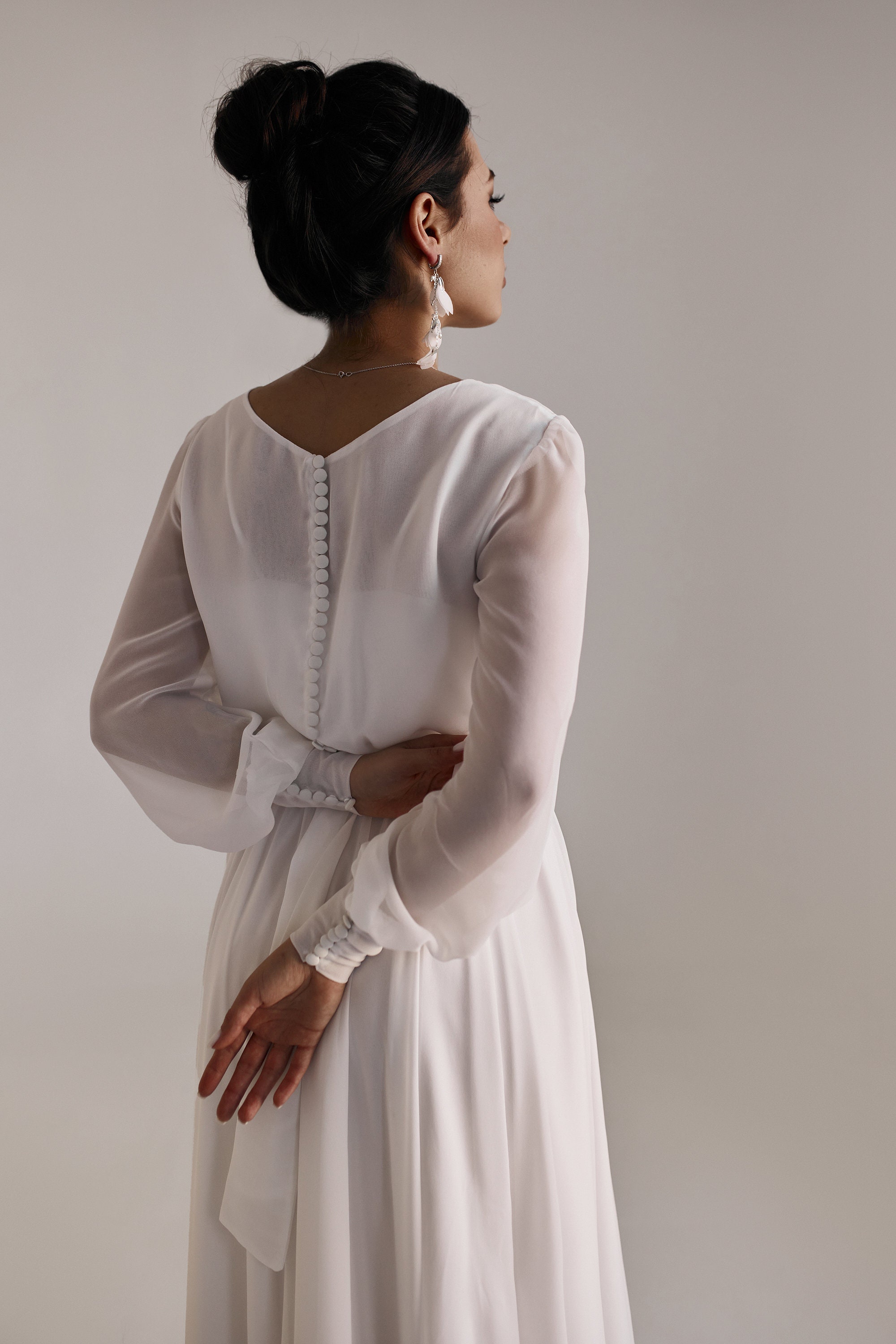 linen today dresses Minimal Linen Dress main image 1