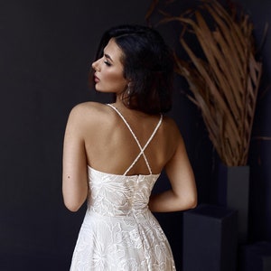 Engagement Dress, Cocktail Midi Dress, Formal Dress, Midi Prom Dress main image 1