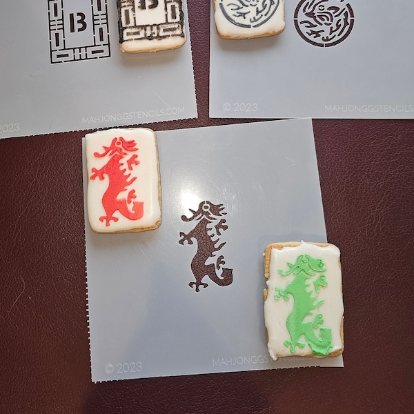 Mahjong Cookie Etsy